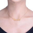 KUBERBOX Varshu Name 14kt Yellow Gold 