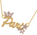 KUBERBOX Pari Name 14kt Rose Gold 