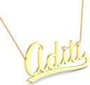KUBERBOX Aditi Name 18kt Yellow Gold 