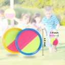 Velcro Toss and Catch Sports Game Set for Kids with Grip Mitts & Bean Bag Ball by Liberty Imports 