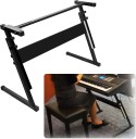 Bysesion Z-Shape Adjustable Electric Piano Rack Stand 