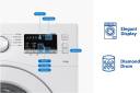 Samsung 6 kg Fully-Automatic Front Loading Washing Machine (WW60M206LMW/TL, White)