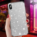 iPhone XR Luxury Shiny Shockproof Case Soft TPU Rhinestone Cover for iPhone XR 6.1 Inch with Fur Ball-Pink Lozeguyc iPhone XR Diamond Case 