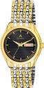 Aglance 1578BM02 Blackn Dial Silver gold Analog Watch For Men