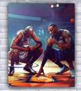 Michael Jordan Lebron James Kobe Bryant RIP Basketball Wall