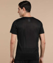 REEBOK Self Design Men Round Neck Black T-Shirt - Buy REEBOK Self Design  Men Round Neck Black T-Shirt Online at Best Prices in India | Flipkart.com