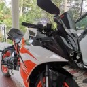 double bubble visor for ktm rc 200