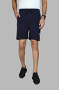 Solid Men Dark Blue Basic Shorts, Baggy Shorts, Running Shorts, Night Shorts, Gym Shorts, Regular Shorts, Swim Shorts