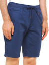 Buy dnmx Solid Men Blue Denim Shorts 