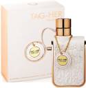 Perfume tag hotsell her pour femme