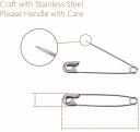 Extra Large 2 Safety Pins Industrial Strength 1440 Safety Pins Heavy Duty Nickel Plated Rust Resistant 