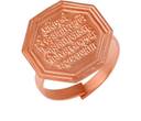DULCI Pure Copper Great Maratha Warrior Chatrapati Shivaji Maharaj Rajmudra Adjustable Free Size Open Finger Ring Spiritual Jewelry for Men Women Copper Copper Plated Ring Price in India Buy DULCI Pur...