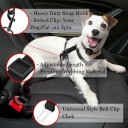 XZKING Car Seat Belt for Pets,Adjustable Pet Dog Cat Seat Belt,Safety Leads Vehicle Car Harness Seat Tether 