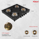 sunflame centa bk 4 burner