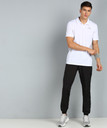 ADIDAS Self Design Men Polo Neck White 