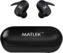 Matlek Earbuds With Deep Bass Wireless Bluetooth 5.0 Earphone