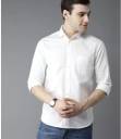 Colour Fly Men Solid Casual White Shirt - Buy Colour Fly Men Solid Casual  White Shirt Online at Best Prices in India