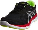 Asics 33-fa mens shoes onyx/yellow/red top