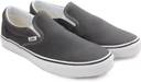 Charcoal vans slip ons best sale