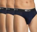 Buy 2BALLZ Underwear for Men Pouch Support Technology -Breathable  Micro-Modal Fabric, Navy Blue, (Pack of 1), S at