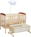 Mee mee top wooden cot