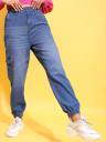 Buy Tokyo Talkies Women Blue Pure Cotton Jogger Jeans - Jeans for Women  16681042