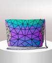 Uneek Multicolor Sling Bag Holographic Sling Bag Multicoloured