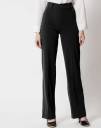 Selvia Regular Fit Women Black Trousers - Buy Selvia Regular Fit