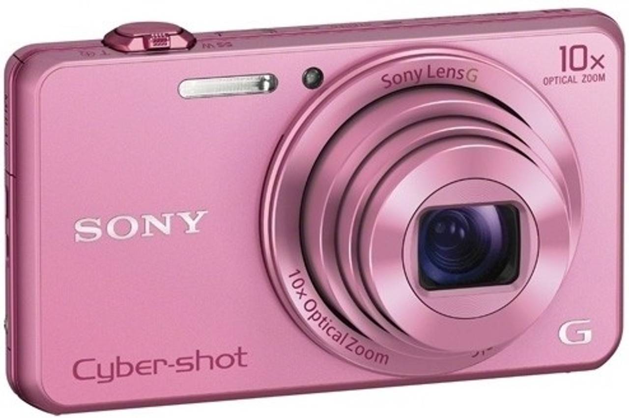 Sony DSCWX220 Point & Shoot Camera(Pink)