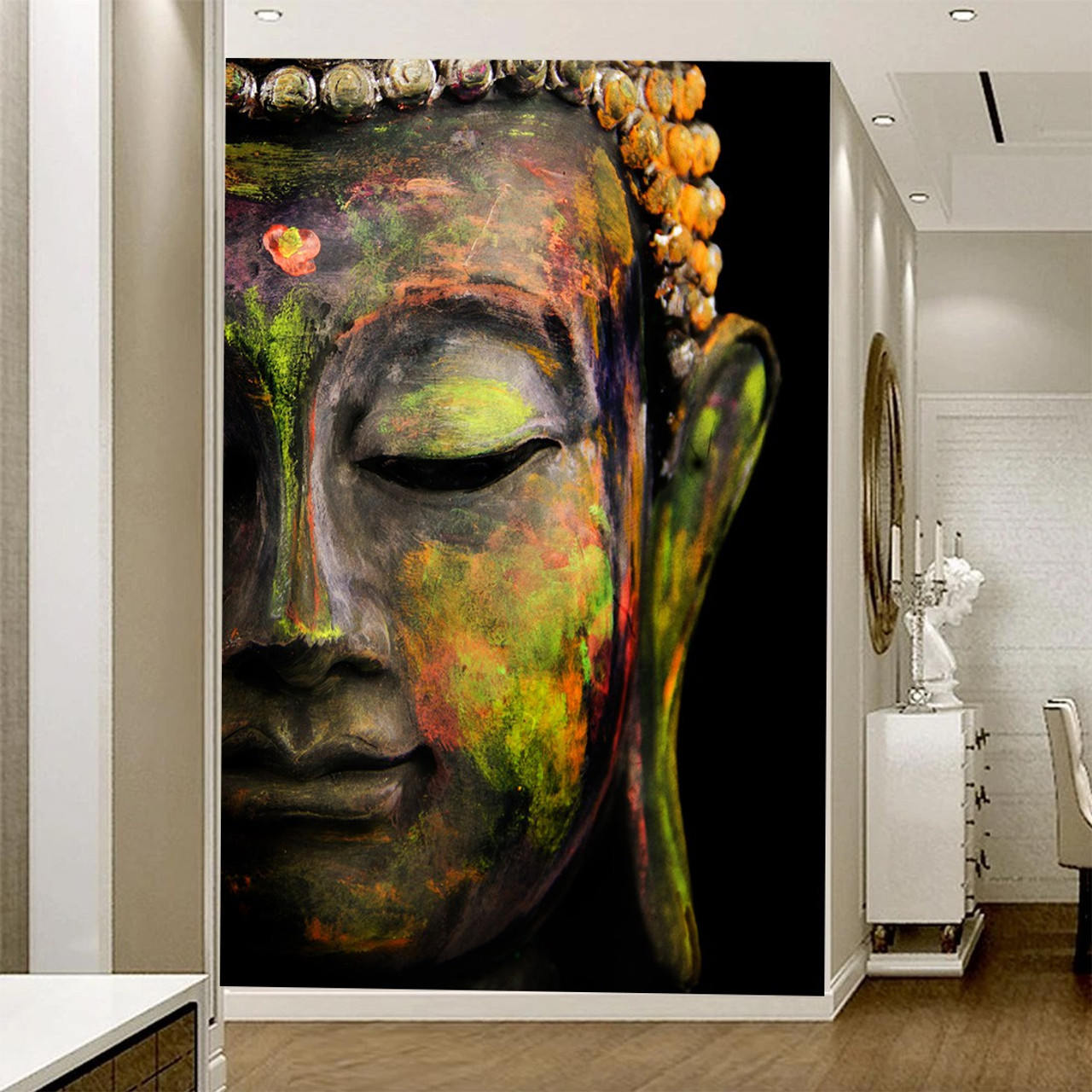 DECOR  Production Wall Painting Scenery for Home Decor, Office etc Digital Reprint 56 inch x 28 inch Painting (Without Frame)