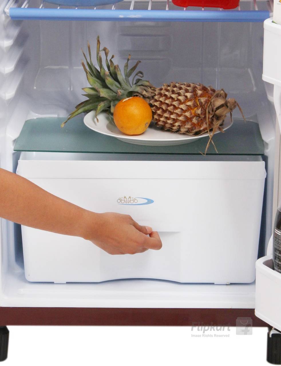 Sansui 150 L Direct Cool Single Door Refrigerator(SH163BBRFDA, Burgundy Red, 2016)