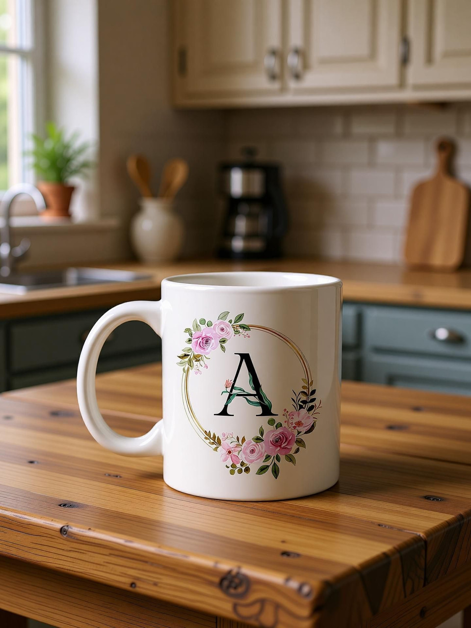 The Sanaatan Store Birthday Gift, Alphabate, Gift For Brother, Sister, Friend Ceramic Coffee Mug (320 ml)