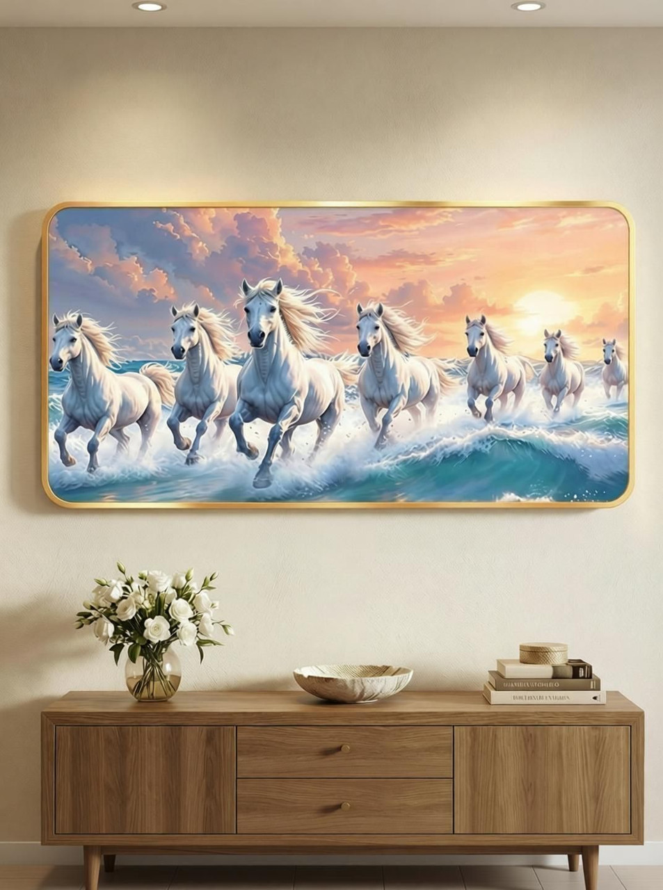 SHRI KHATU SHYAM CREATION MDF Wall Photo Frame (Multicolor, 1 Photo(s), 30)