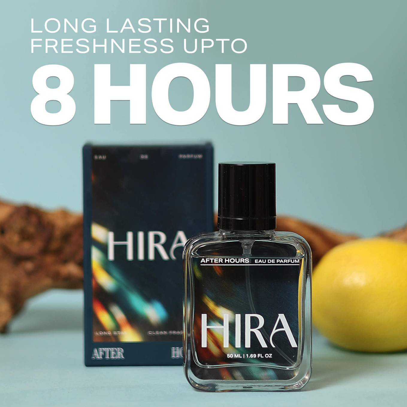 HIRA After Hours Perfume | Long Lasting Smell | Best with Fresh & Woody Fragrance Eau de Parfum - 50 ml (For Men)