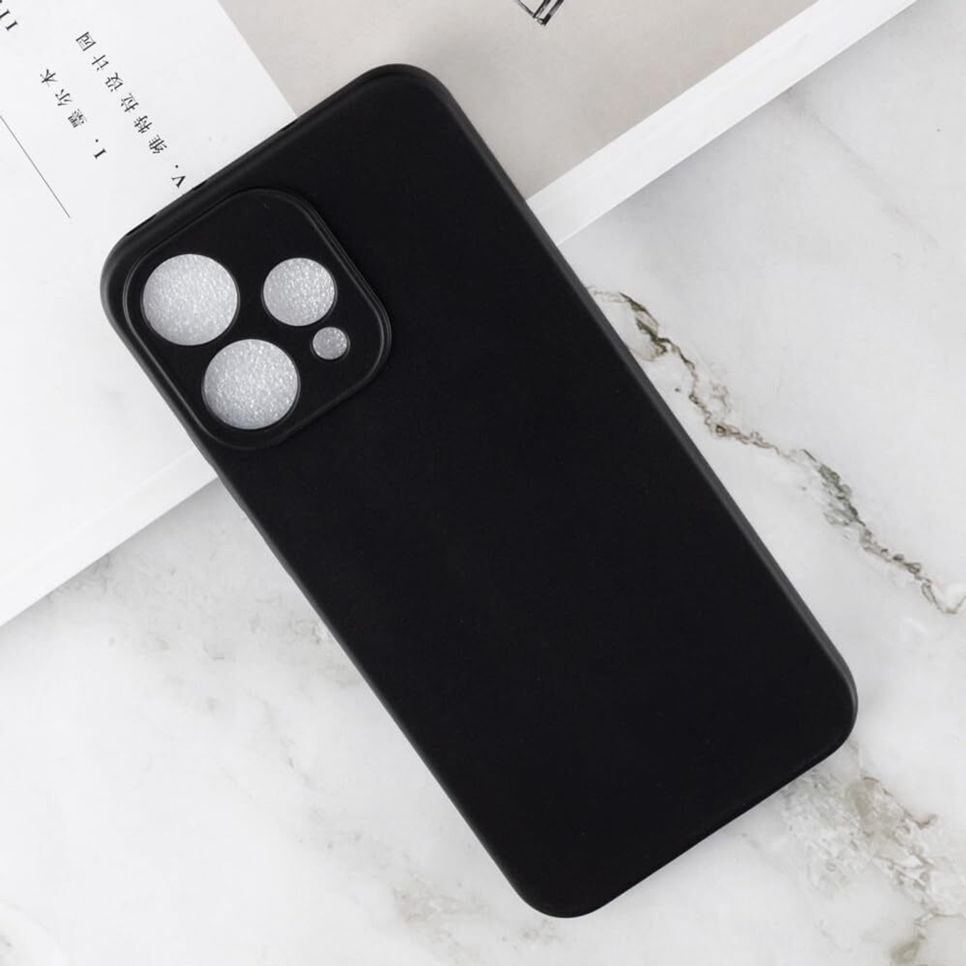 Oppo Reno15 C Black silicone cover