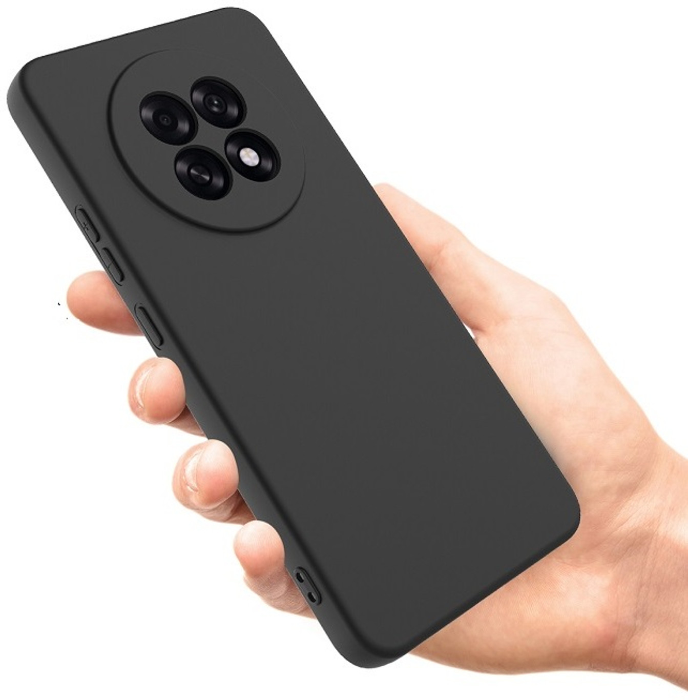 Oppo F31 Pro Plus / A6 GT 5G / A6 Max 5G Black silicone cover