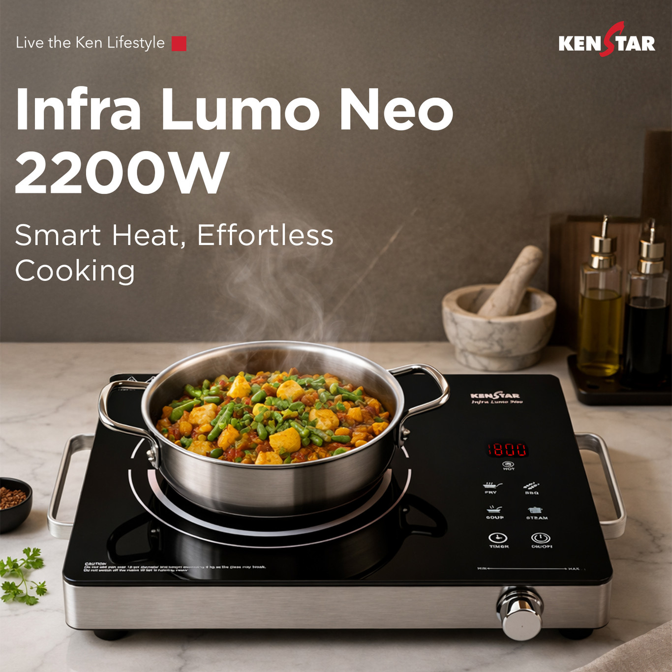 All-Utensil Heavy Duty Infrared Stove