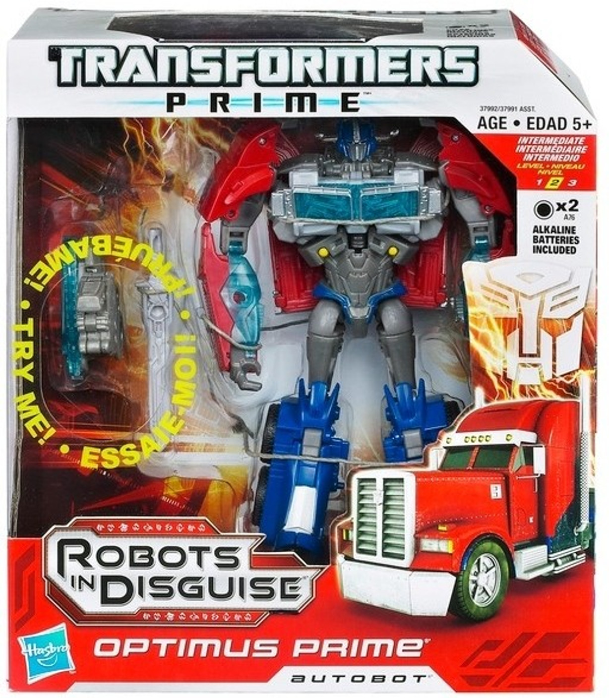 Hasbro Transformers Prime Powerizers Voyager Optimus Prime