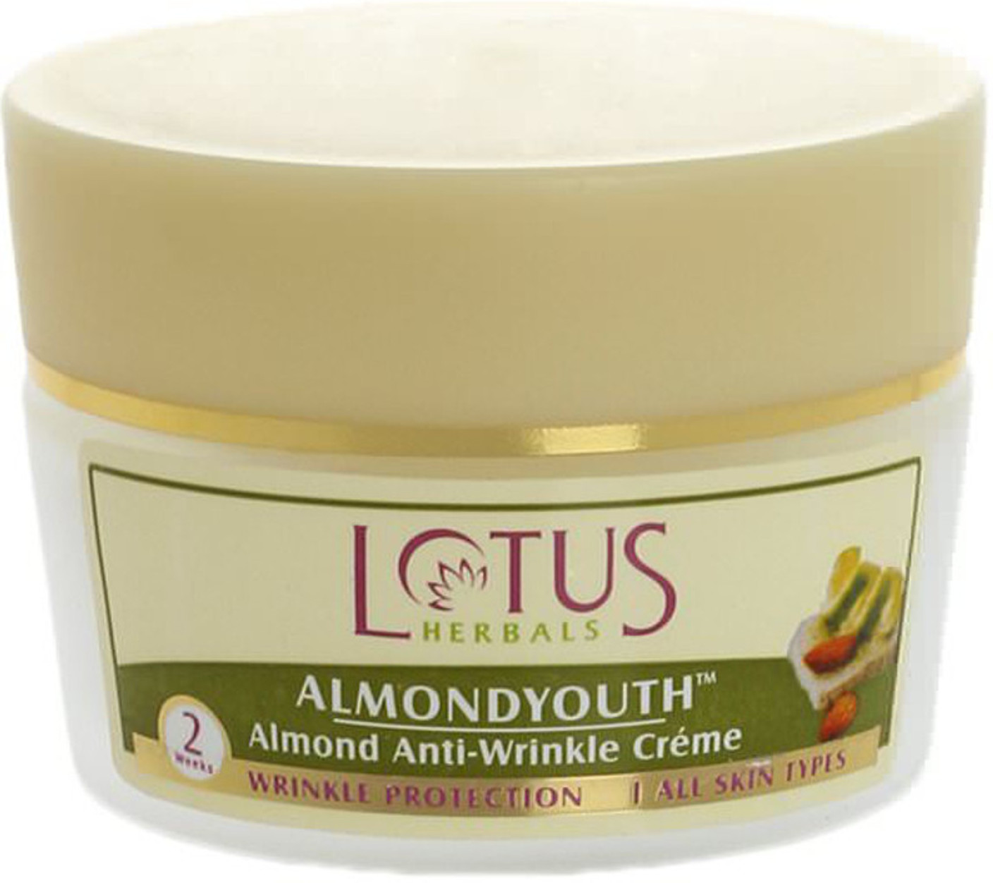 Lotus Almond Anti Wrinkle Cream Price in India, Buy Lotus Almond Anti