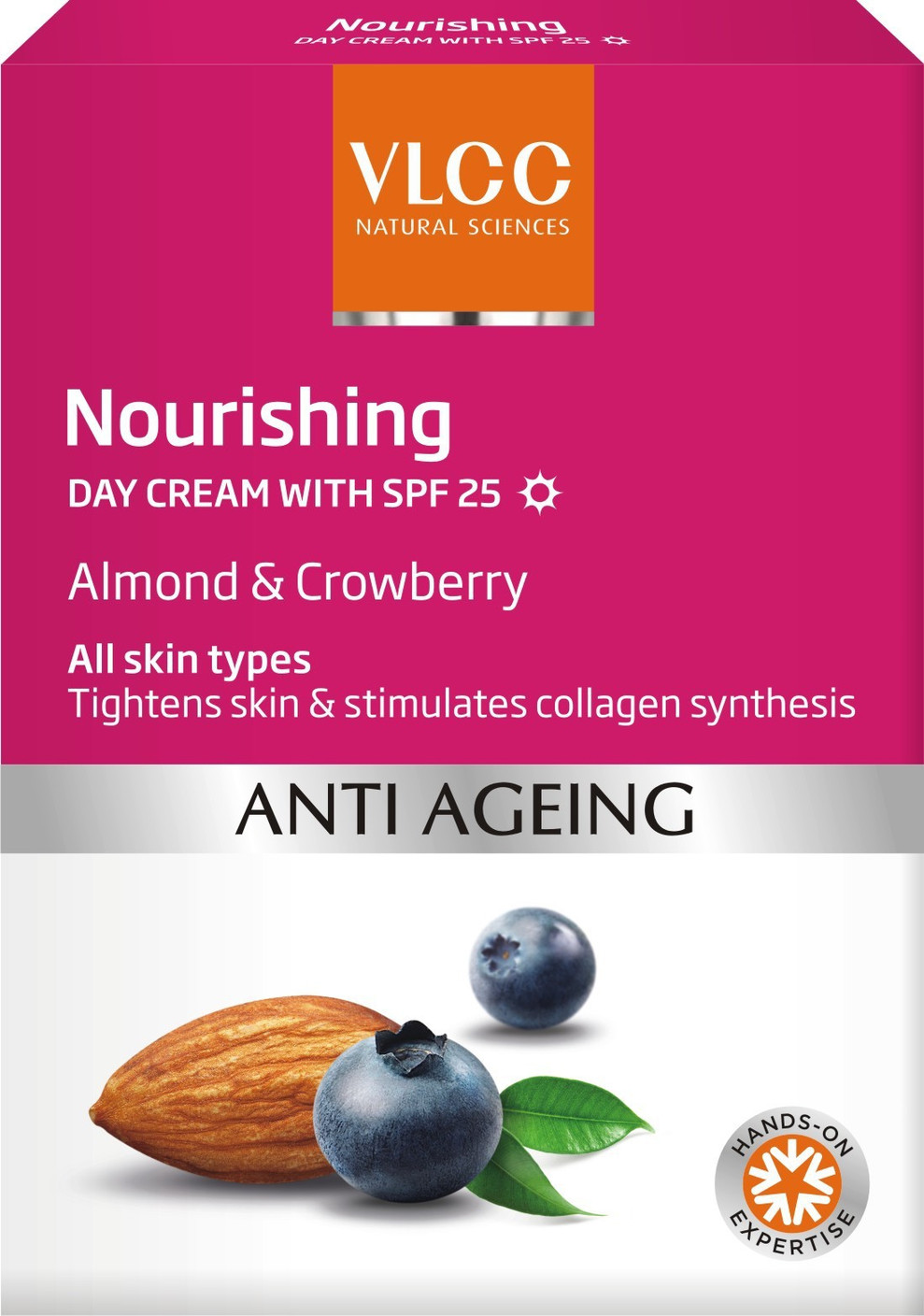 VLCC Nourishing Anti Aging Day Cream SPF25 Price in India, Buy VLCC