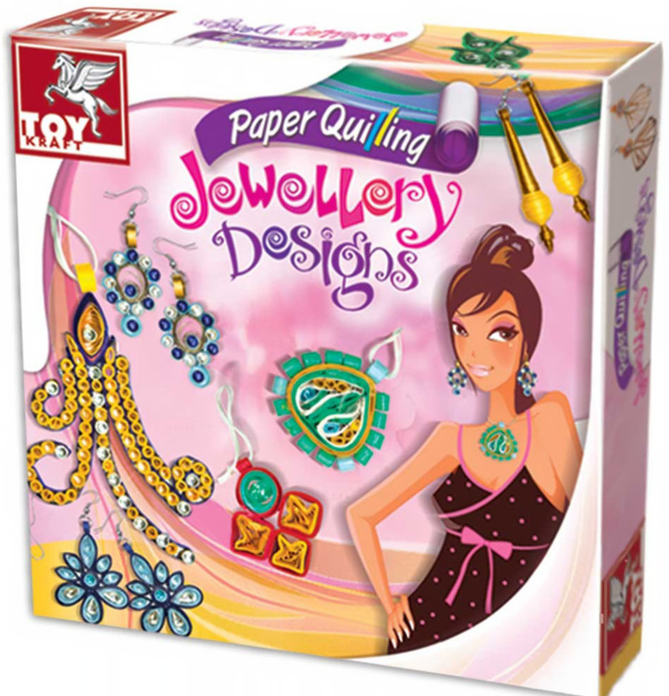 Toy Kraft Paper Quilling Jewellery Designs Paper Quilling Jewellery Designs . shop for Toy