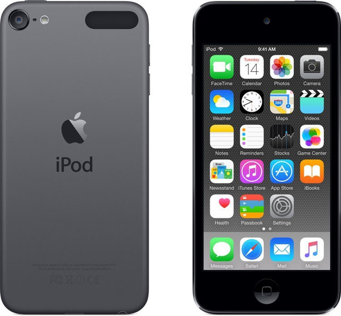 Apple iPod iPod touch 16GB Space Grey (MKH62HN/A) 16 GB - Apple