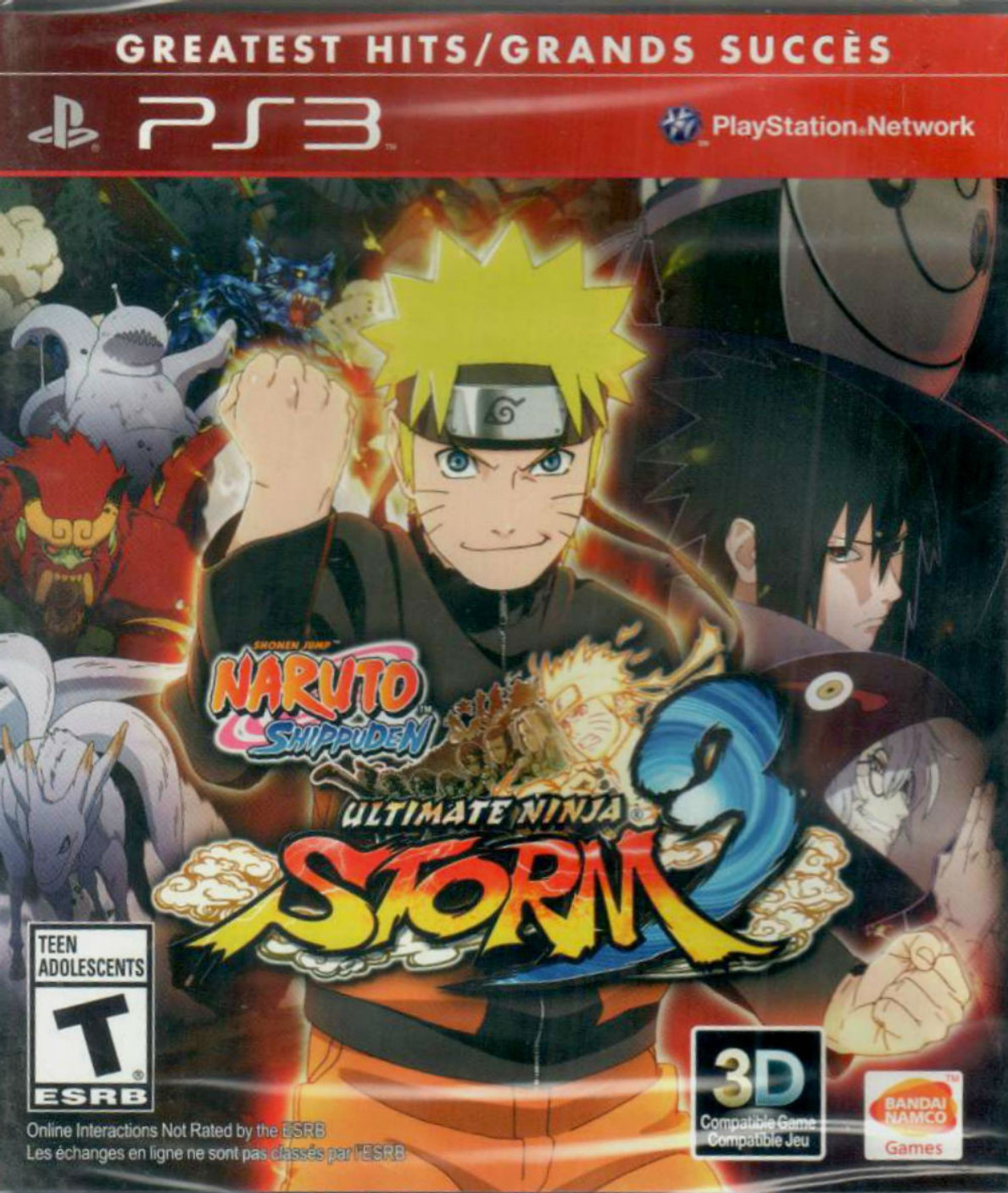Naruto Shippuden Ultimate Ninja Storm 3 Games PS3 - Price ...