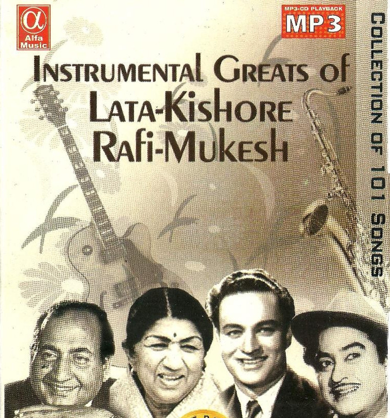 Instrumental Greats Of Moh. Rafi/Lata Mangeshkar/Kishore/Mukesh Music