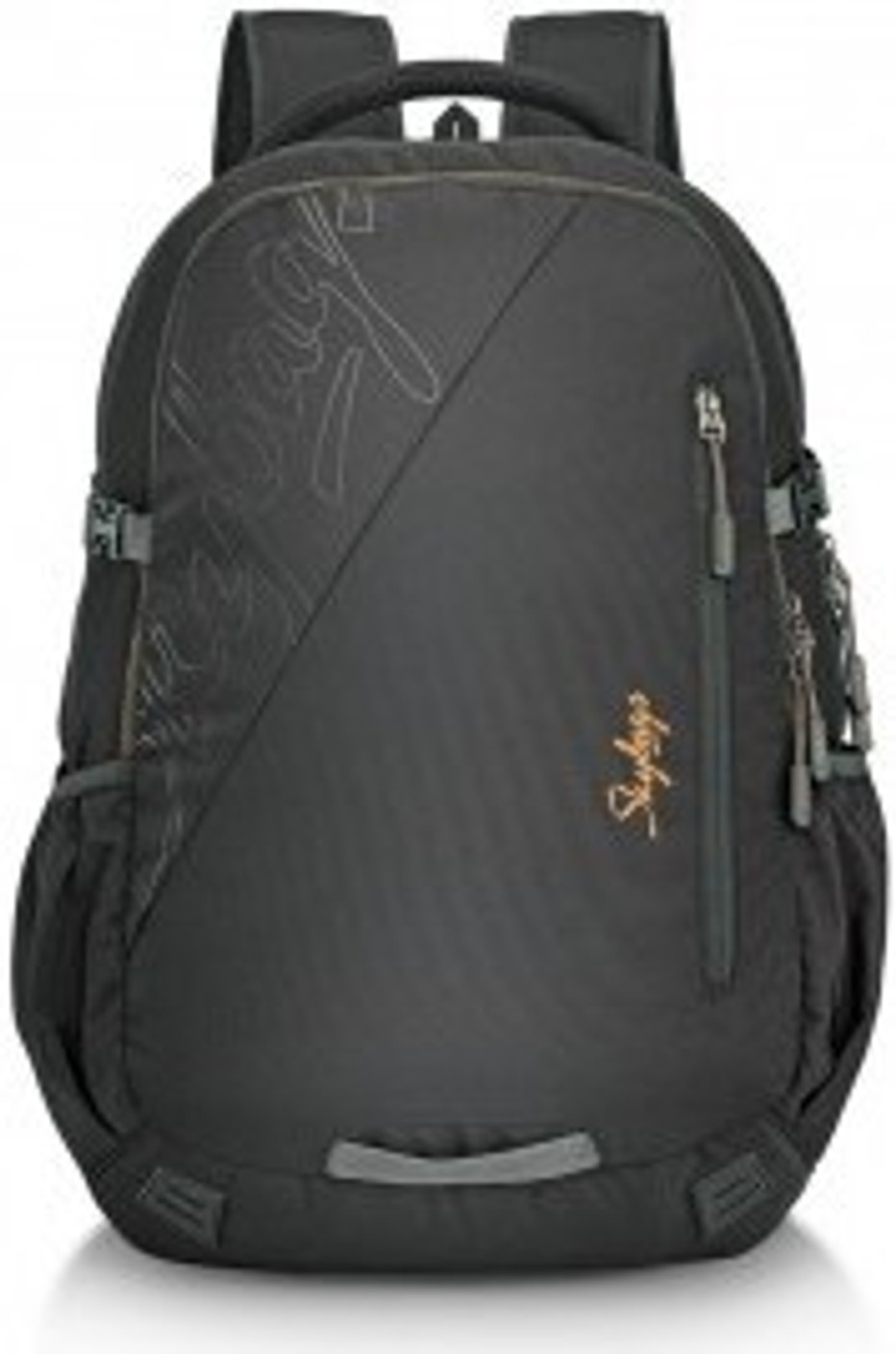Skybags Teckie 02.1 With Rain Cover 35 L Laptop Backpack Black Price