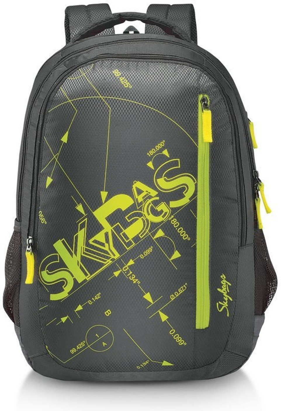 Skybags Pixel Plus 03 32 L Backpack Grey Price in India