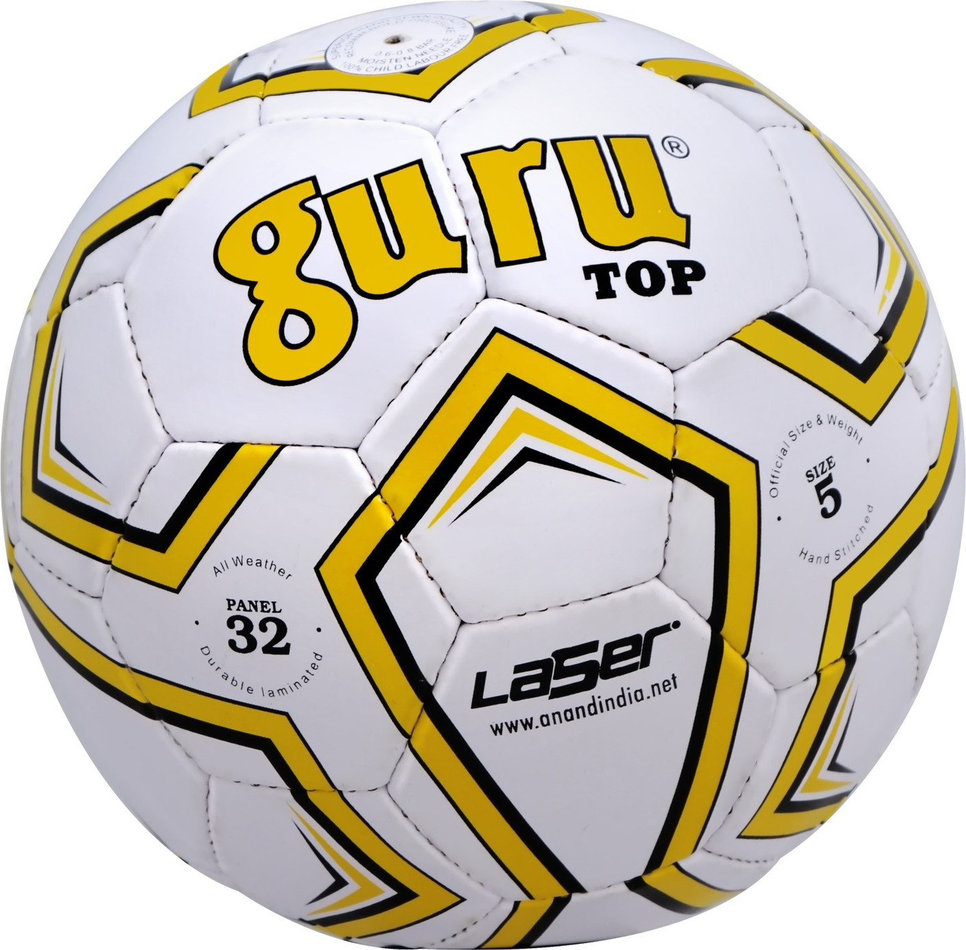 Guru Laser Top Football Size 5 Buy Guru Laser Top Football Size