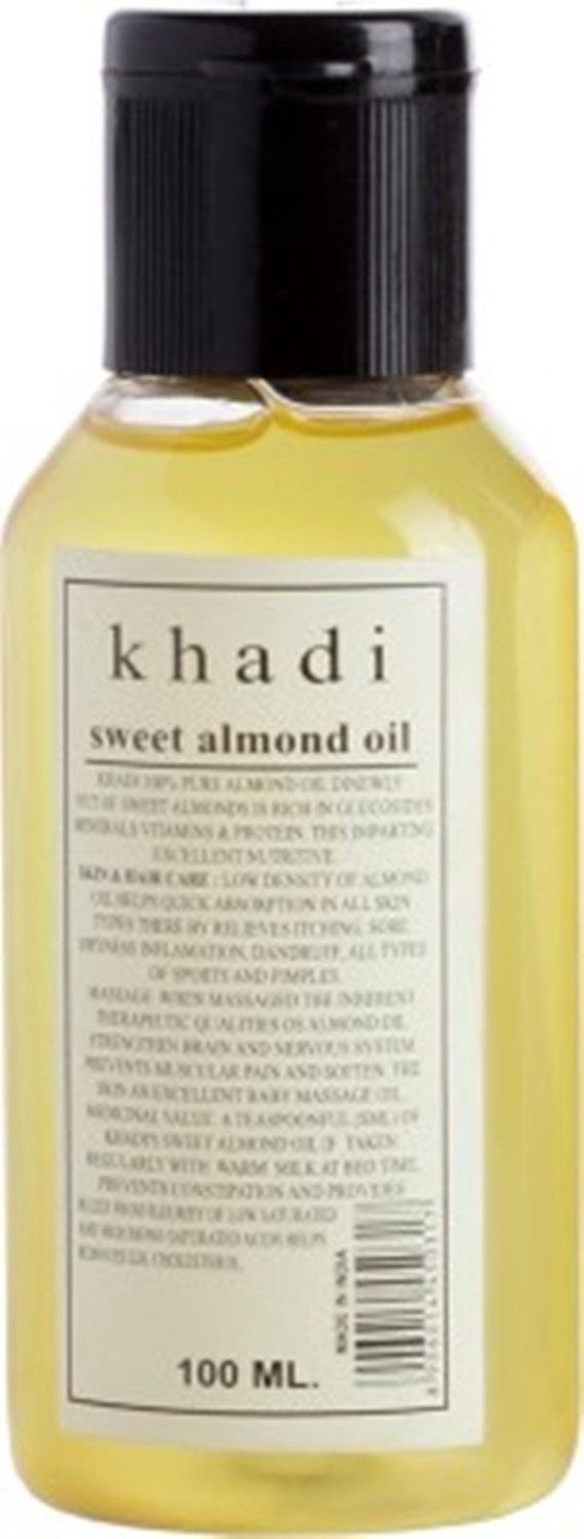 Khadi Herbal Sweet Almond Oil Price in India, Buy Khadi Herbal Sweet