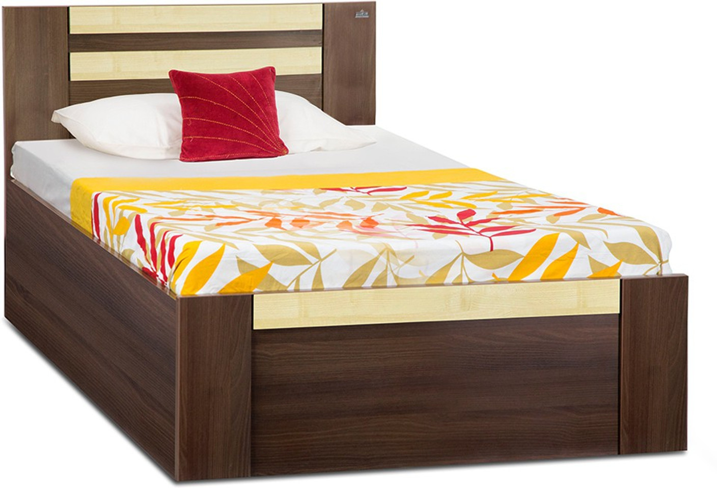 Debono Woody AD BS Bed Engineered Wood Single Bed With Storage Price in