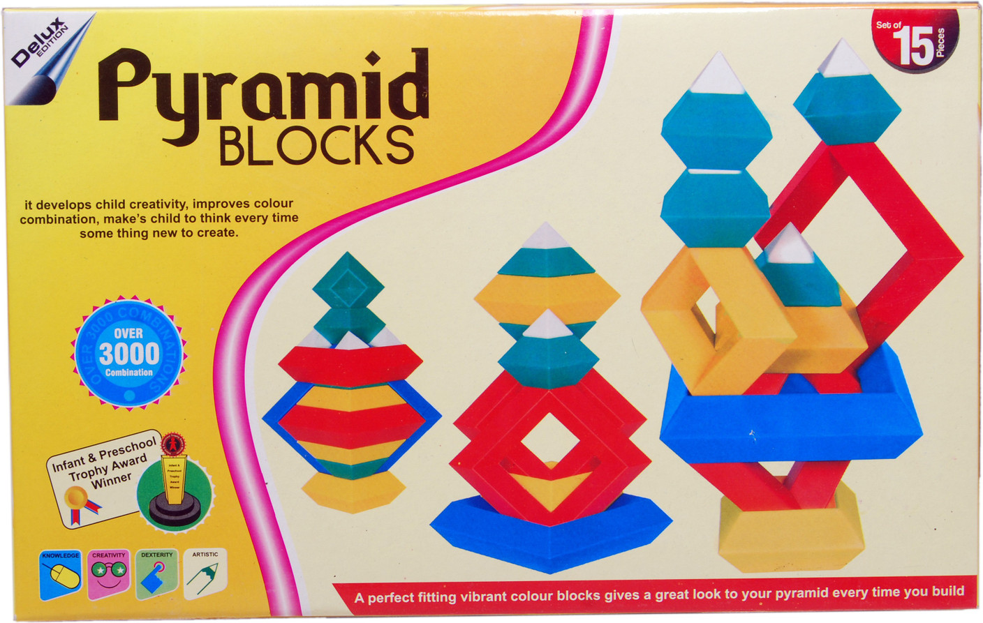 Pyramid Blocks Educational Game Educational Game . Buy Blocks toys in
